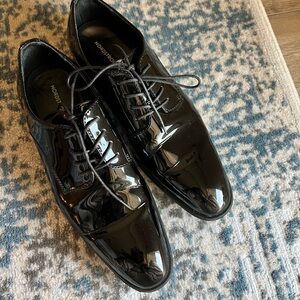 Nordstrom Men's Glossy Black Oxfords